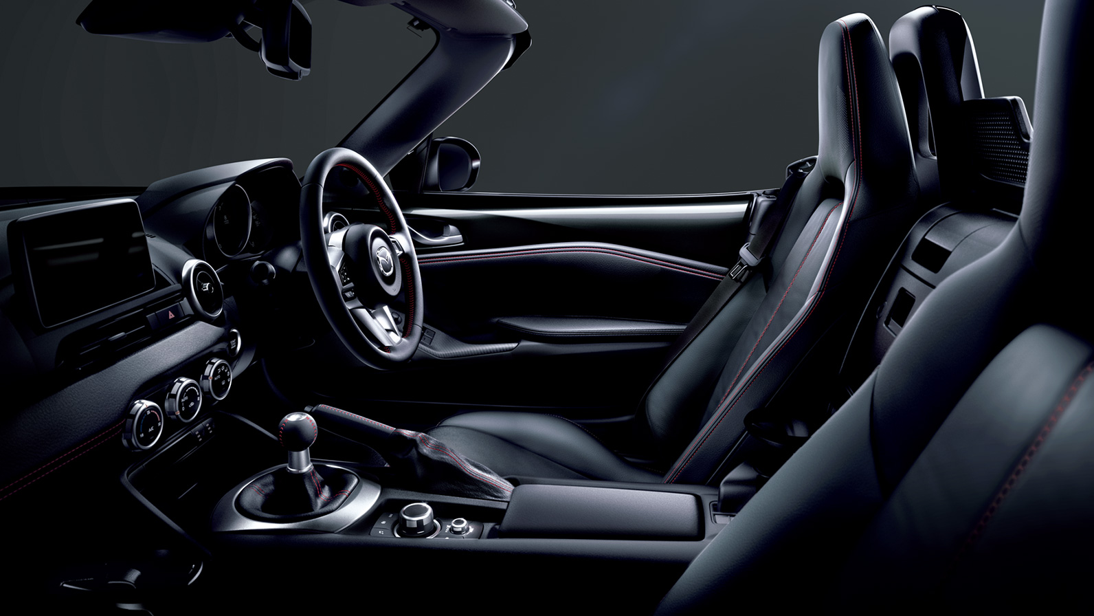 Leather package. Mazda Roadster Interior.