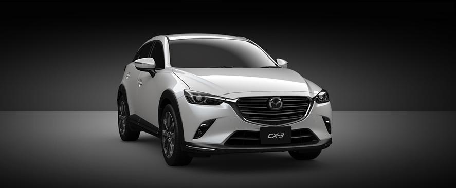 CX-3スノーフレイクホワイトパールマイカ