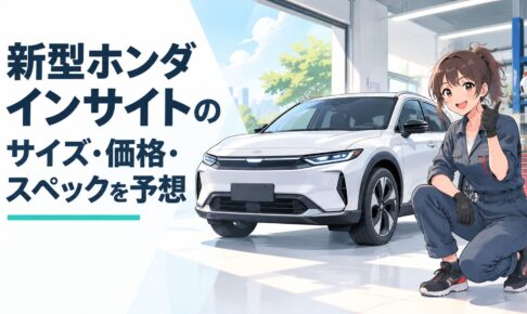 新型ホンダ インサイトの電気自動車クロスオーバーSUVをイメージしたシーン